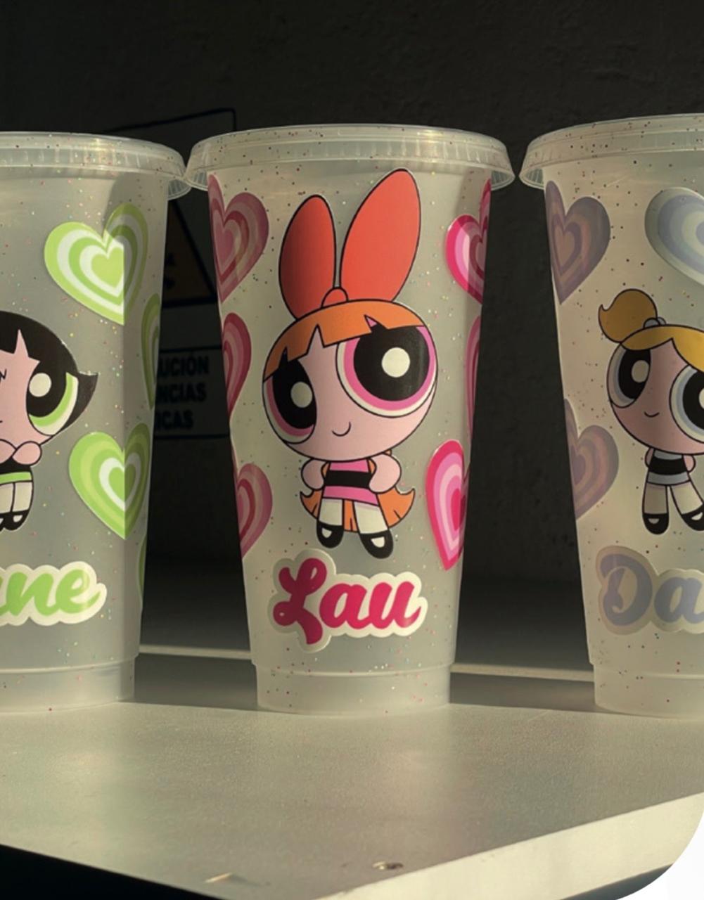 Vasos personalizados Powerpuff