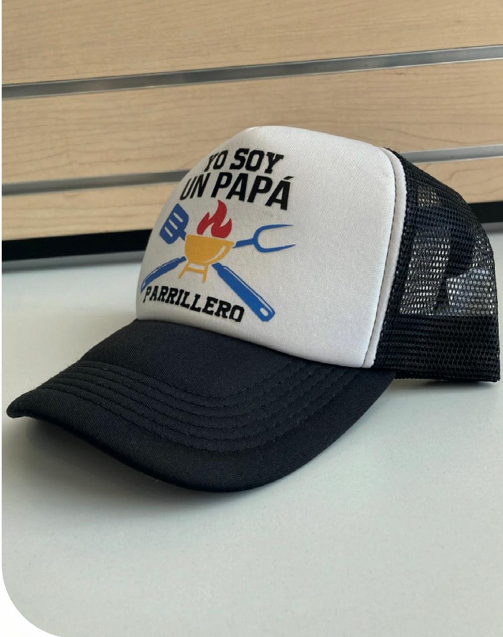 Gorra trucker Yo soy un papá parrillero