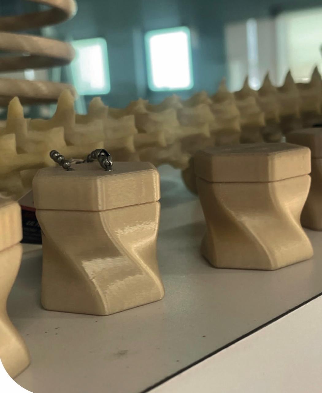 Cajas decorativas impresas en 3D